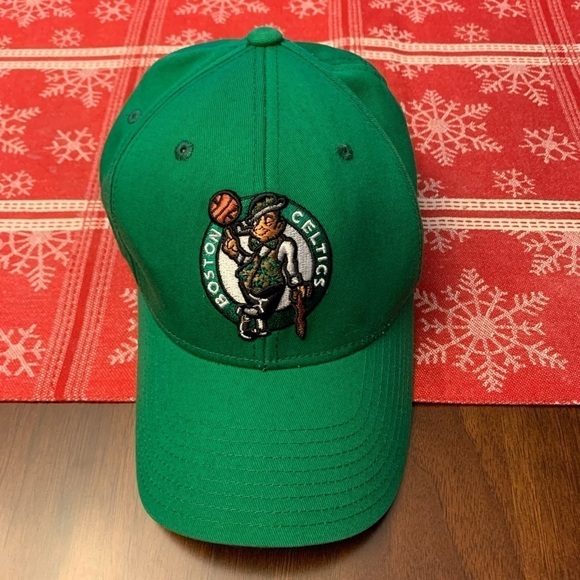 adidas Other - BOSTON CELTICS Adidas baseball hat cap lid adjustable strap OSFM basketball NBA